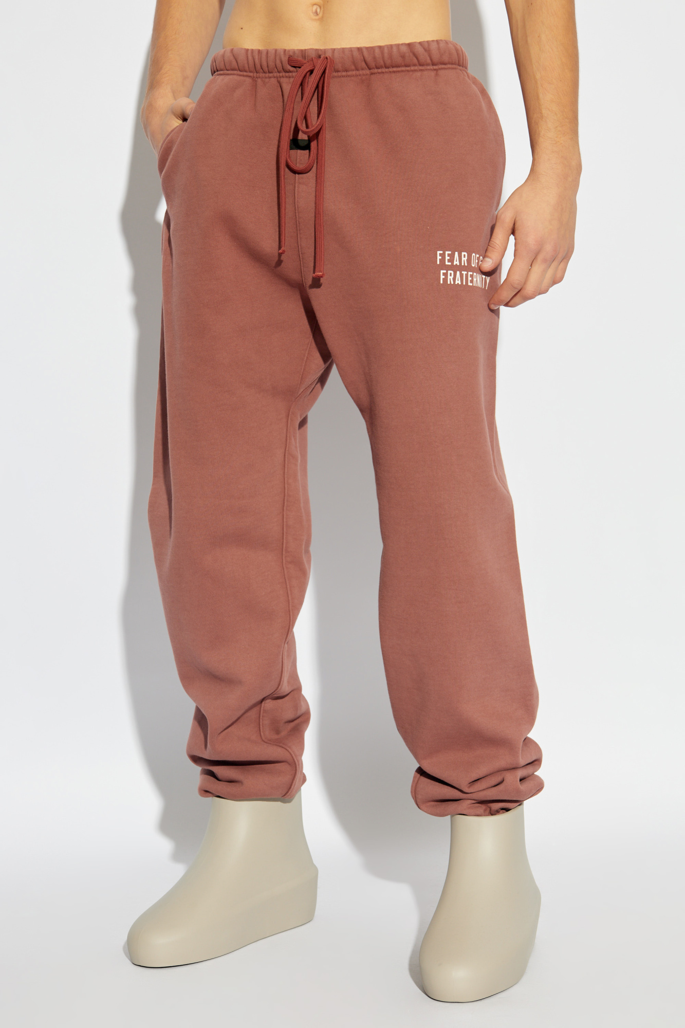 Pink Sweatpants Fear Of God Essentials - Vitkac AS